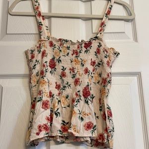 AE floral tank top.